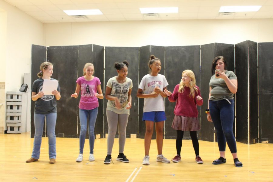 Students Prepare for Upcoming Musical